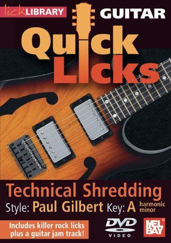 Guitar Quick Licks: Paul Gilbert Style [DVD] 【公式通販】