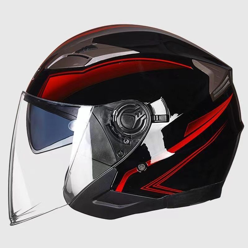 多機能 組み合わせ フルフェイスヘルメットジェットヘルメットレンズ2