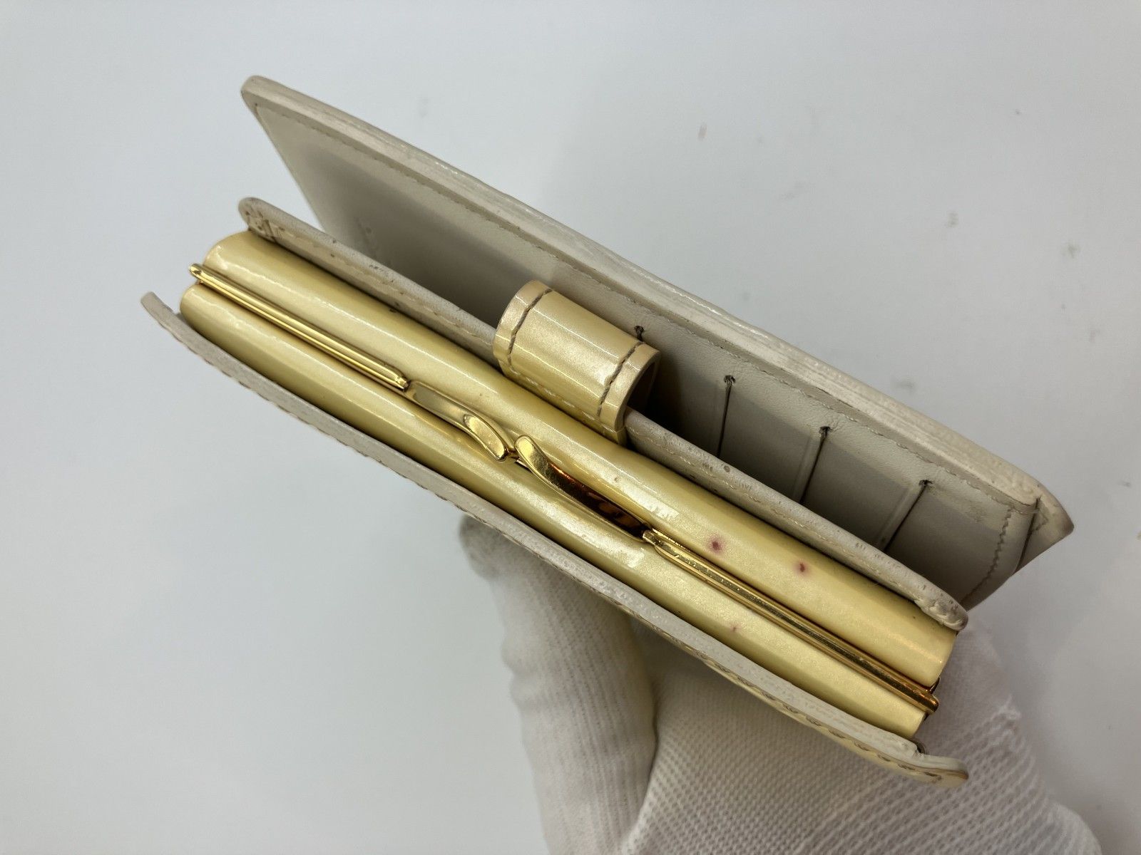 フォロー割5% ルイヴィトン ヴェルニ がま口財布 コンパクト M10055