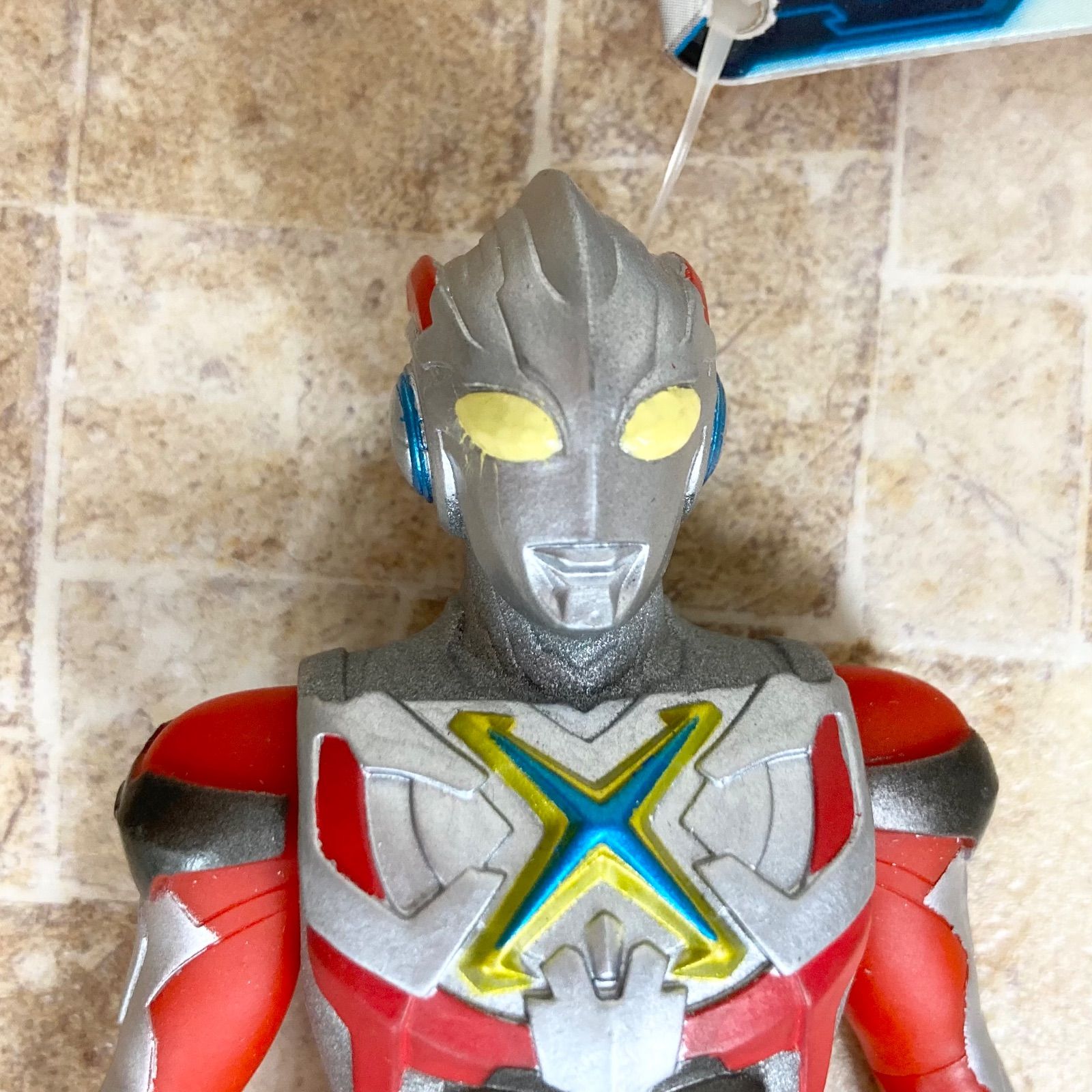 初期タグ・新品未使用】01 ウルトラマンエックス ソフビ サイバー