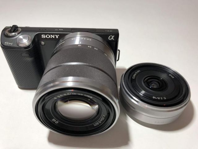 SONY NEX-5N カメラ E 18-55mmレンズ付き Amazon.com : Sony NEX-5N 16.1 MP Compact Interchangeable