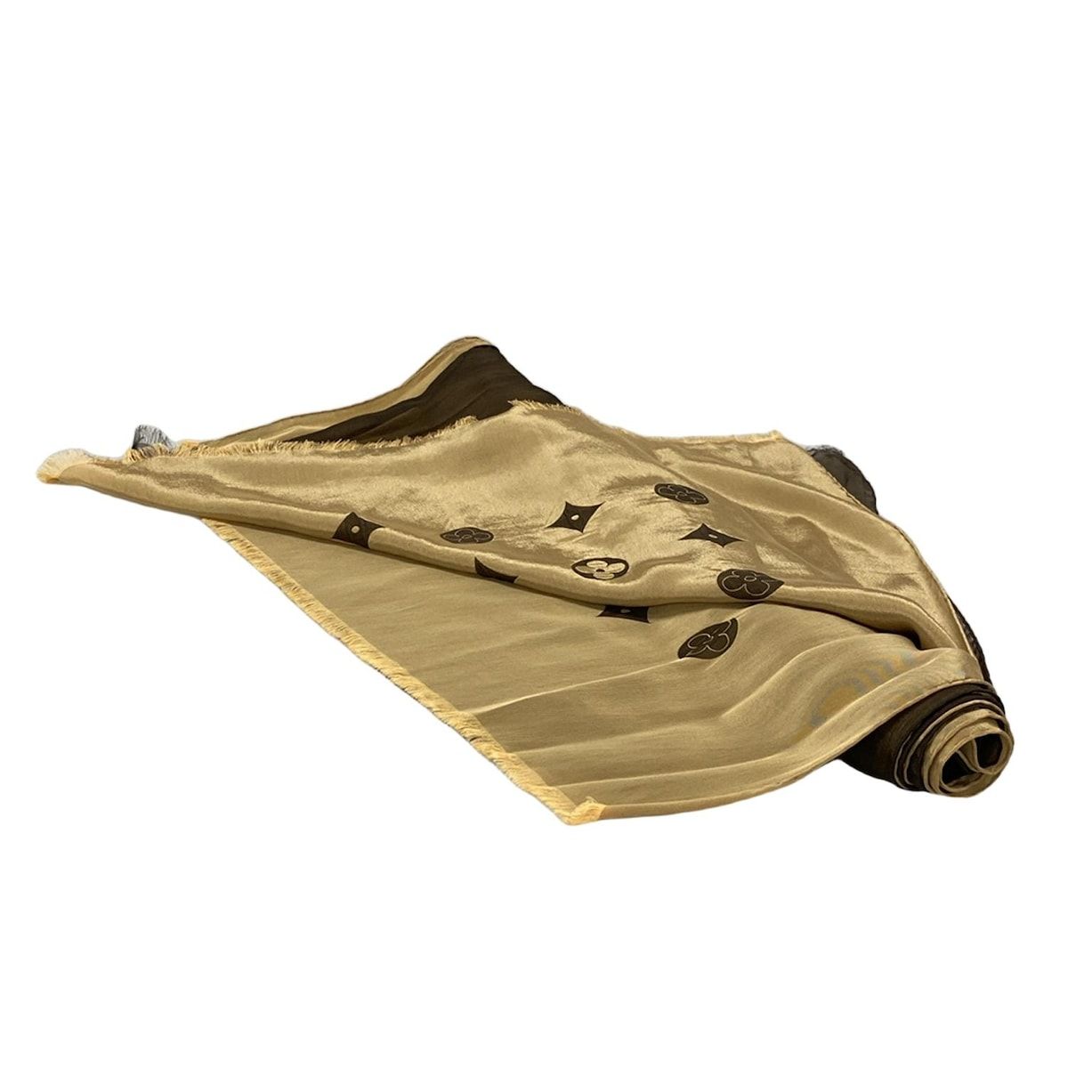 レオナールパリ　インポート　カシミアシルク　大判ストール　１３３×１４１ レオナールパリ インポート カシミアシルク 大判ストール 133