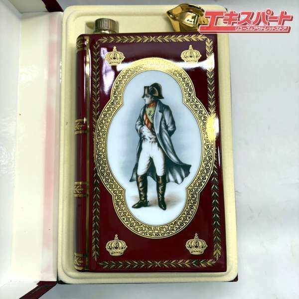 Napoléon CAMUS ブック型陶器ボトル　2本出し　新品未開封 未開封】CAMUS ナポレオンブック 白 陶器 シルバー ホワイト