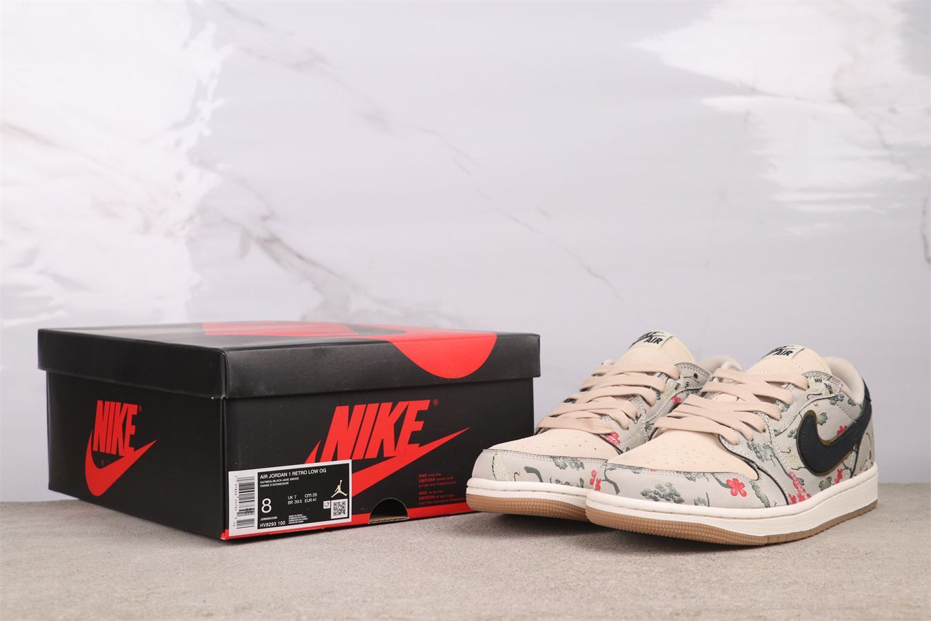 【1月25日発売】 八村塁 × ナイキ エアジョーダン (HV8293-100) Rui Hachimura × Nike Air Jordan 1 Retro Low OG SP 