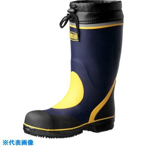 2営業日で発送 ミドリ安全 防寒用安全長靴 ワークプラスブーツ 防寒 ネイビー 29.0cm 777-NV-29 1足