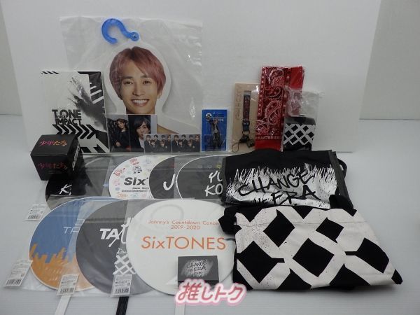 【大注目】 SixTONES グッズセット メルカリ - 未開封含む アイドル