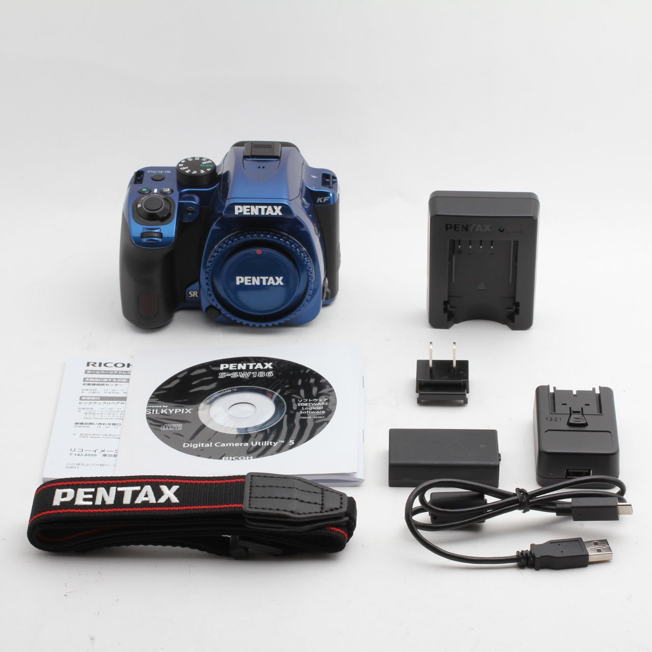 ショット数361回】PENTAX KF ボディ クリスタルブルー - メルカリ