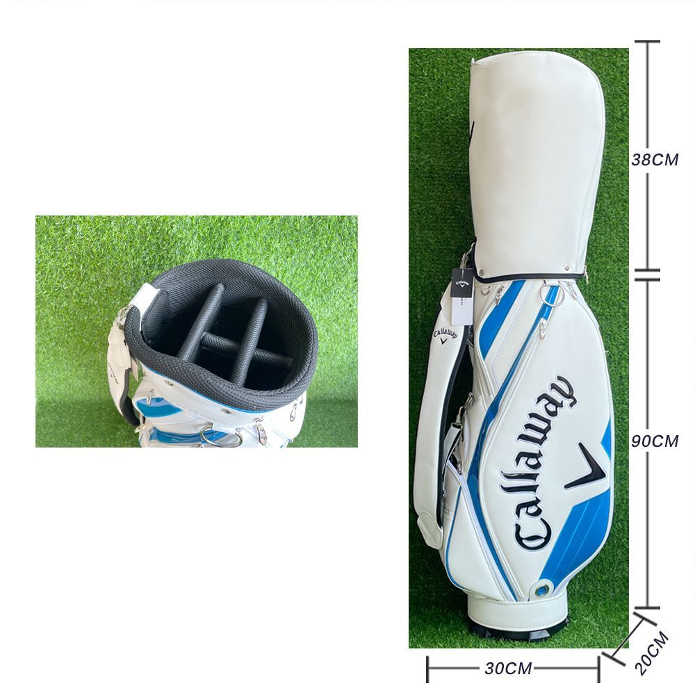 Callaway ゴルフクラブバッグ 男女兼用 軽量 耐久性 防水 PU