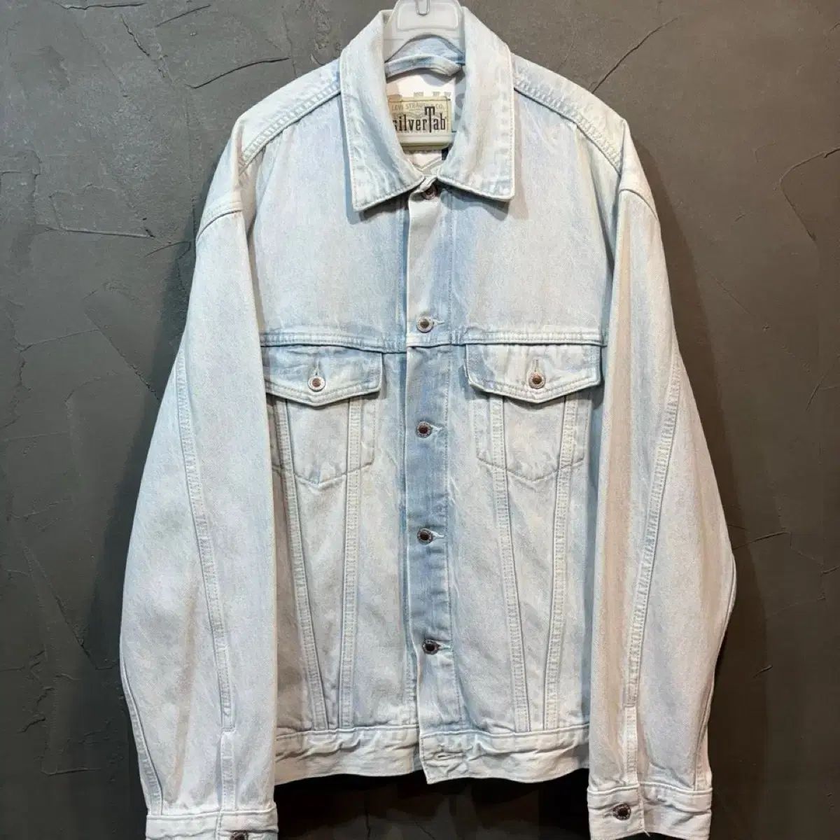 M リーバイス Leivs シルバー탭 デニムジャケット デニムジャケット