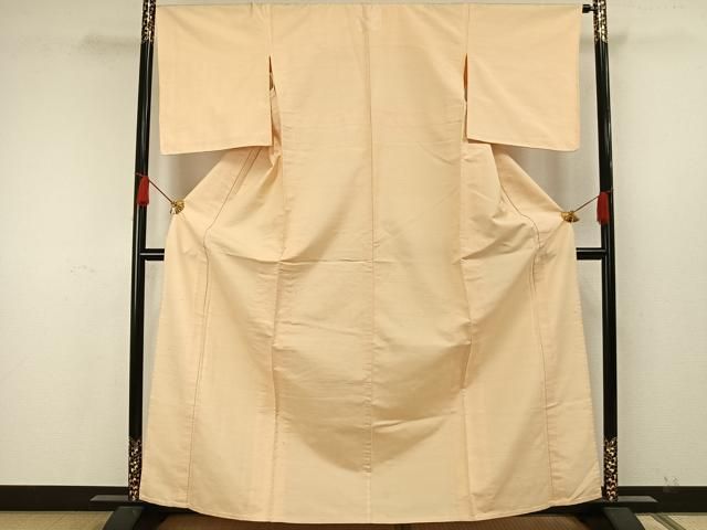 平和屋着物▽上質な紬 単衣 色無地 香色 正絹 逸品 AAAW7911fy - メルカリ