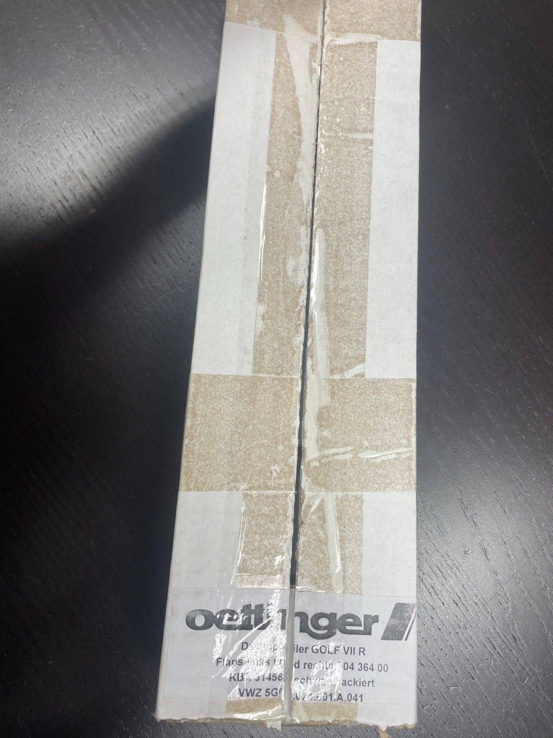 専用商品 Oettinger ルーフスポイラーエクステンション for Golf7/Golf7.5