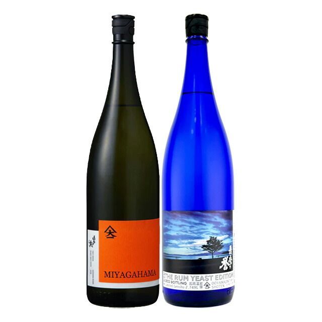 宮ヶ浜・薩摩の誉ラム酵母 25度1800ml ×各1本セット※北海道・東北