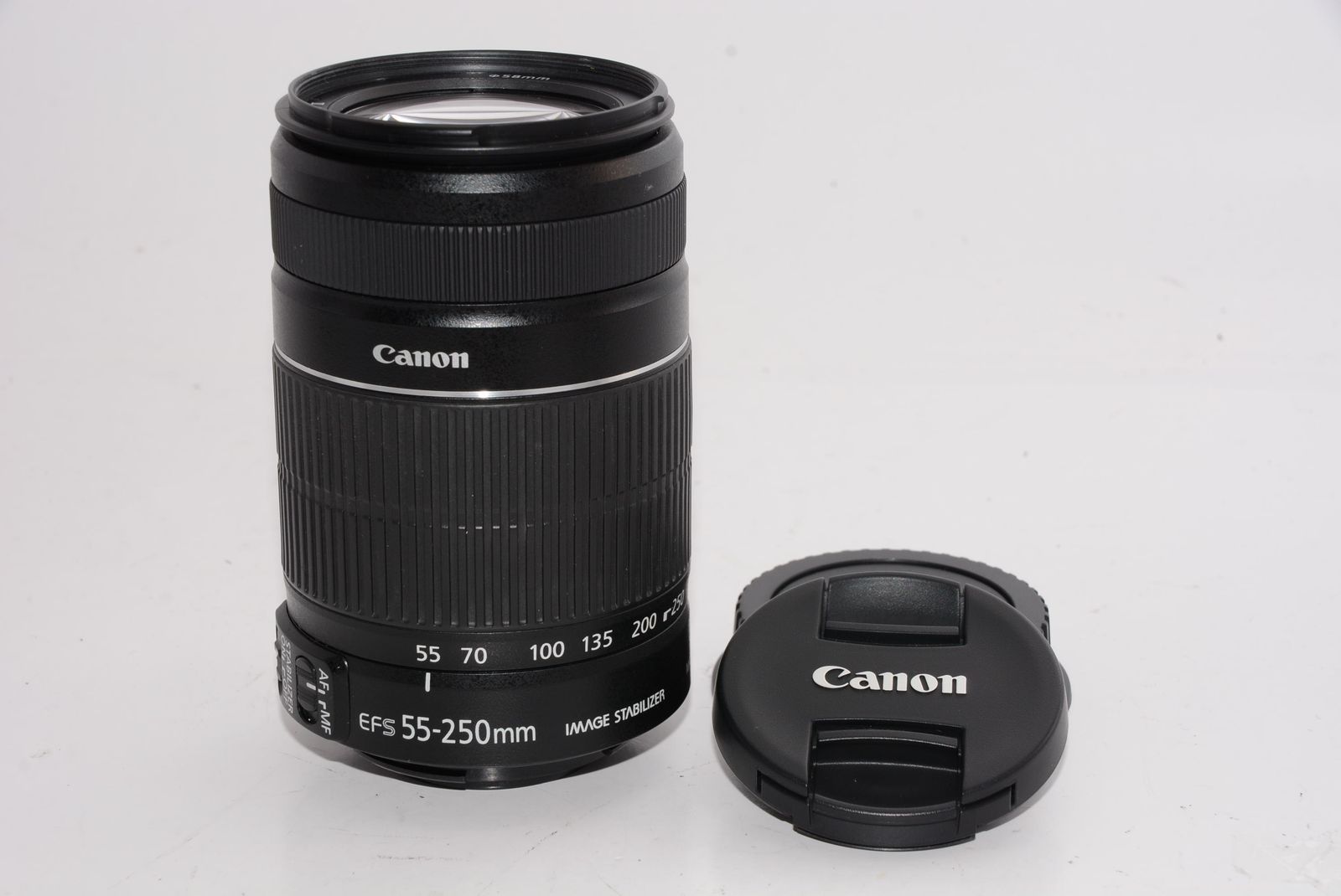 外観特上級】Canon 望遠ズームレンズ EF-S55-250mm F4-5.6 IS II-