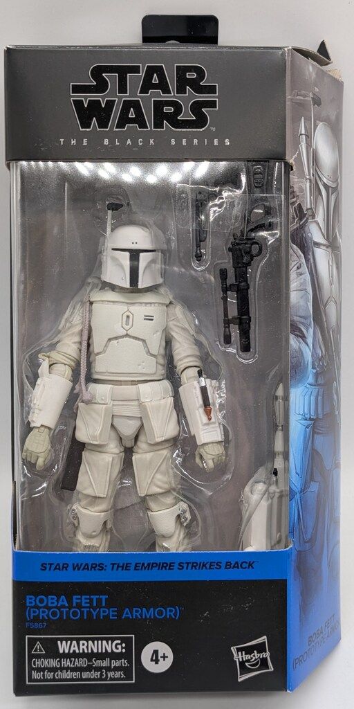 HASBRO 04 / THE BLACK BOBA FET (PROTOTYPE ARMOR) 6インチ