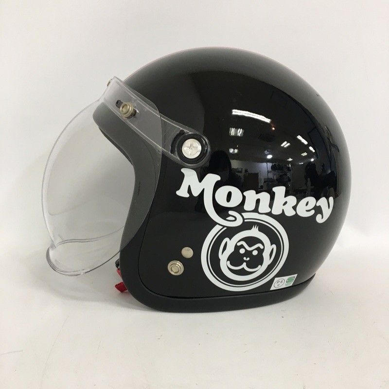 HONDA MONKEY ジェットヘルメット 除菌消臭済 Mサイズ レッド