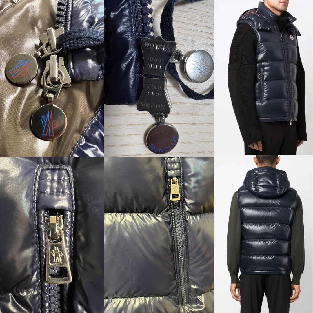新品未使用タグ付き☆MONCLER BORMES ボルム ダウンベスト TG3 