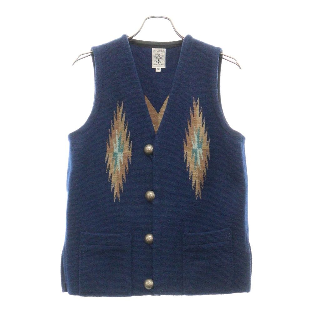 chimayo チマヨ　レザーベスト　コンチョボタン ORTEGA'S (オルテガ) CHIMAYO VEST チマヨ ベスト コンチョ