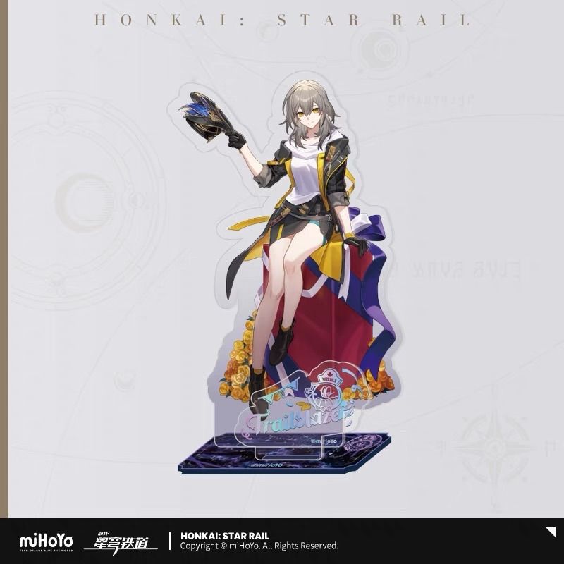 【国際ブランド】 崩壊：スターレイル・公式 アクリルスタンド（秋季慶典）開拓者 タブレットアクセサリ