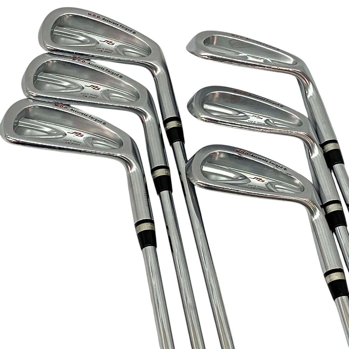 MG Fast&Strong CB-2007 W.D.D. Accurate Forged 6本 アイアン