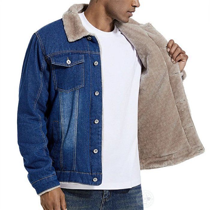 デニムジャケットメンズ 裏ボアジャケット Gジャン 裏起毛 ダメージ 暖かい ウール 防寒 アウター 大きいサイズ かっこいい 通勤 通学 秋冬 デニムジャケット メンズ 裏ボアジャケット Gジャン 裏起毛