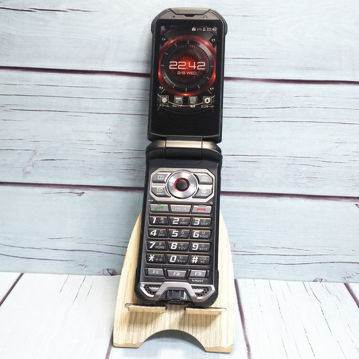 ガラホ 京セラ TORQUE X01 SIMロック解除済 京セラAU 3G