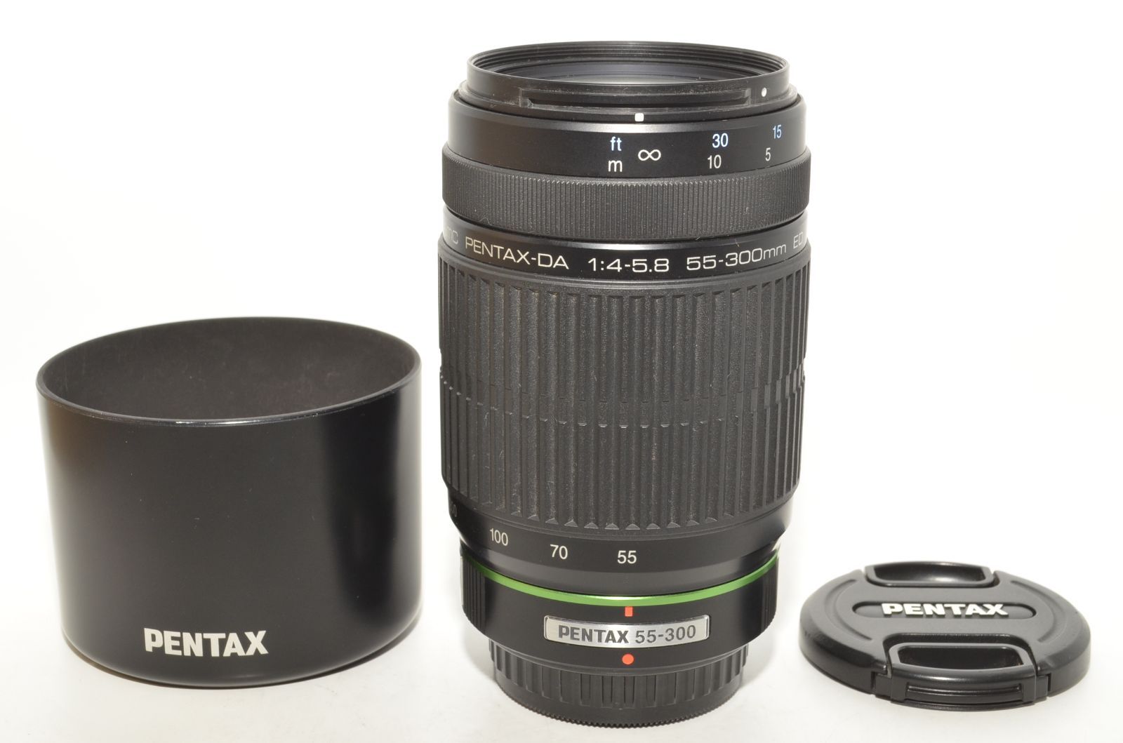 250718☆極上☆PENTAX 望遠ズームレンズ DA55-300mmF4-5.8ED Kマウント  