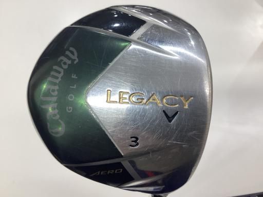 キャロウェイ LEGACY AERO 3W フェアウェイウッド FW ROMBAX 6F09 フレックスS メンズ 男性用 右利き 右用 Cランク ゴルフクラブ