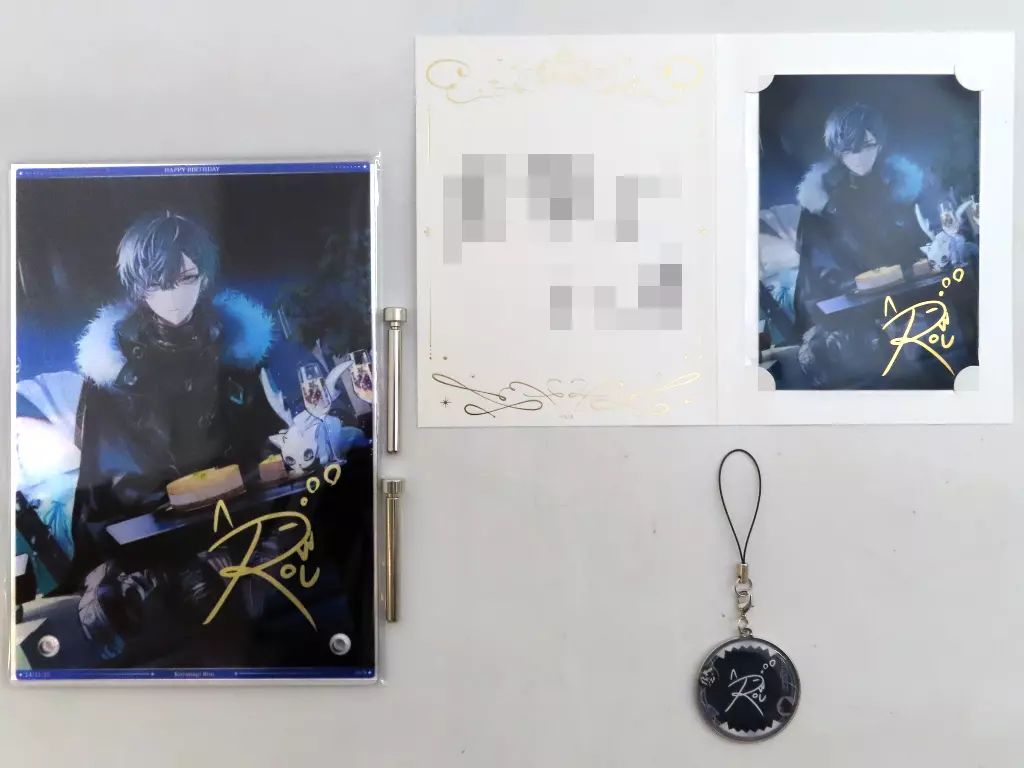 小柳ロウ にじさんじ アクリルグッズセット Welcome Goods】小柳ロウ
