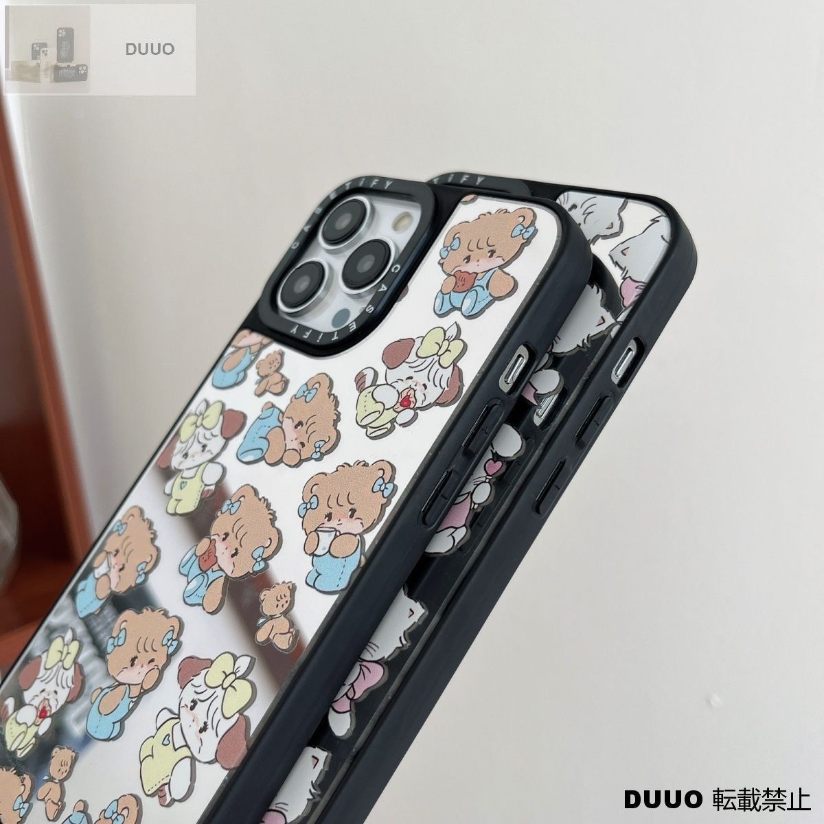 CASETiFY mikkoデザインiPhone 16Pro ケース Japan Mikko Illustrations Crystal Clear iPhone 16 Pro Case