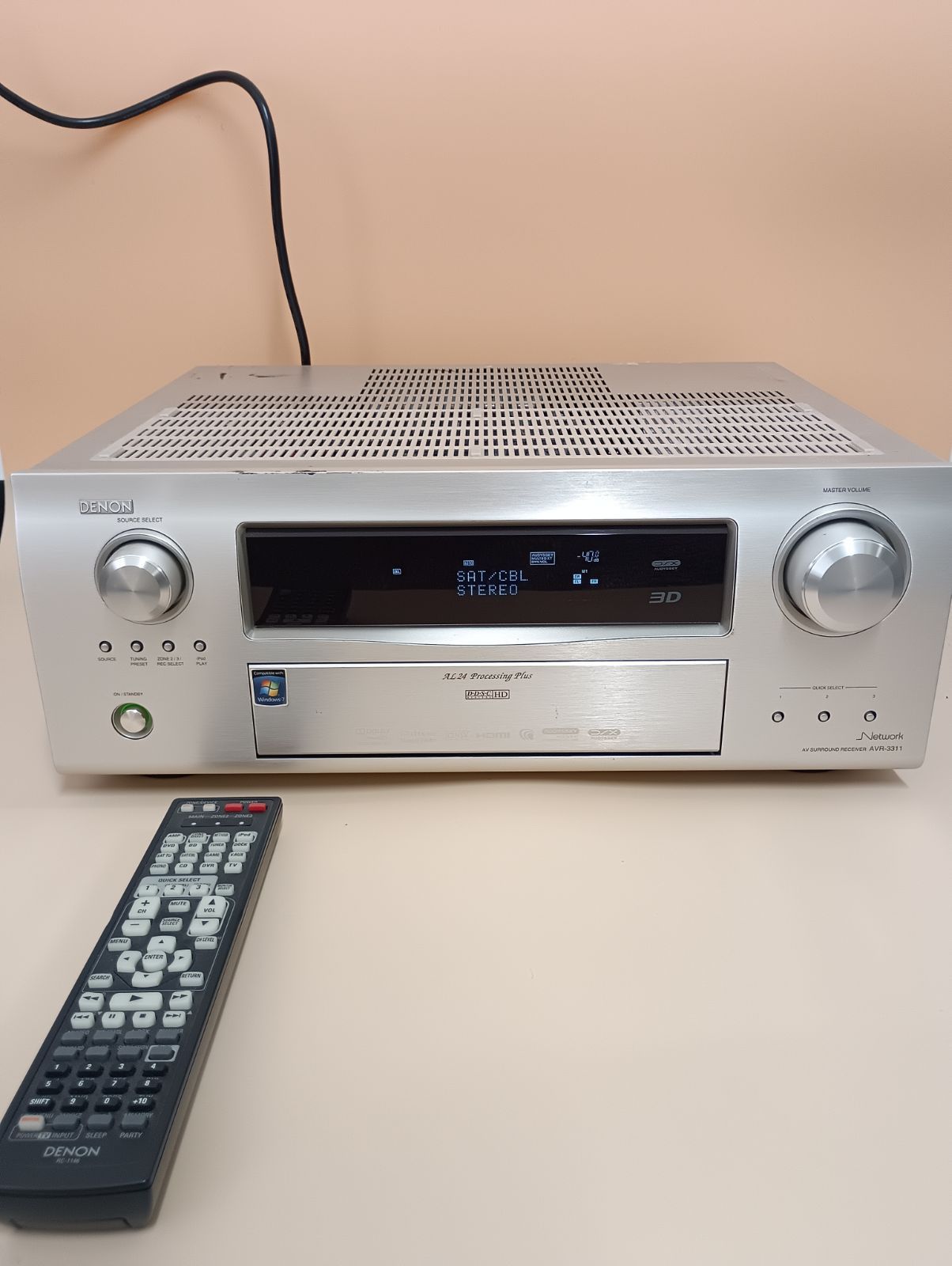 アンプ DENON AVR-3311 AV SURROUND RECEIVER デノン AVR-3311