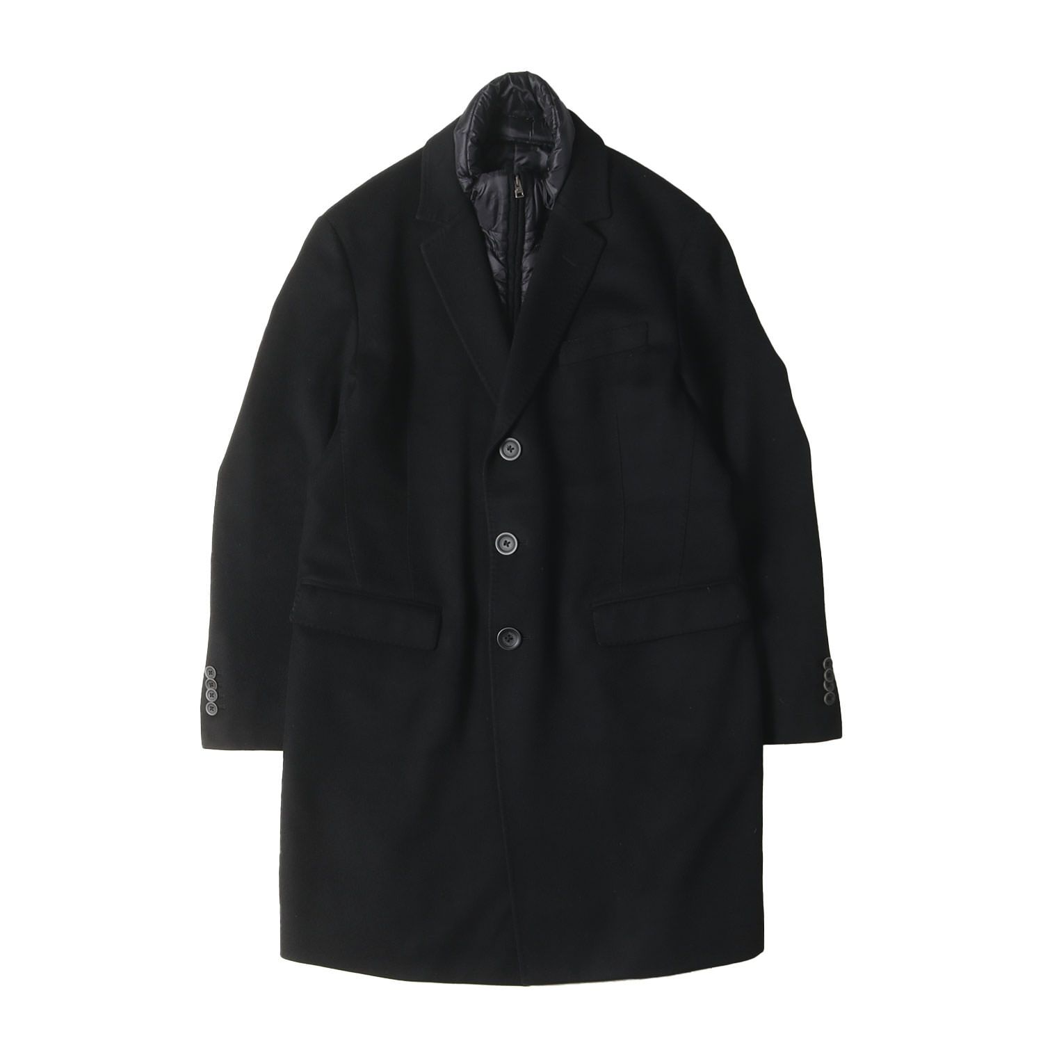 Herno カシミヤチェスターコート 46