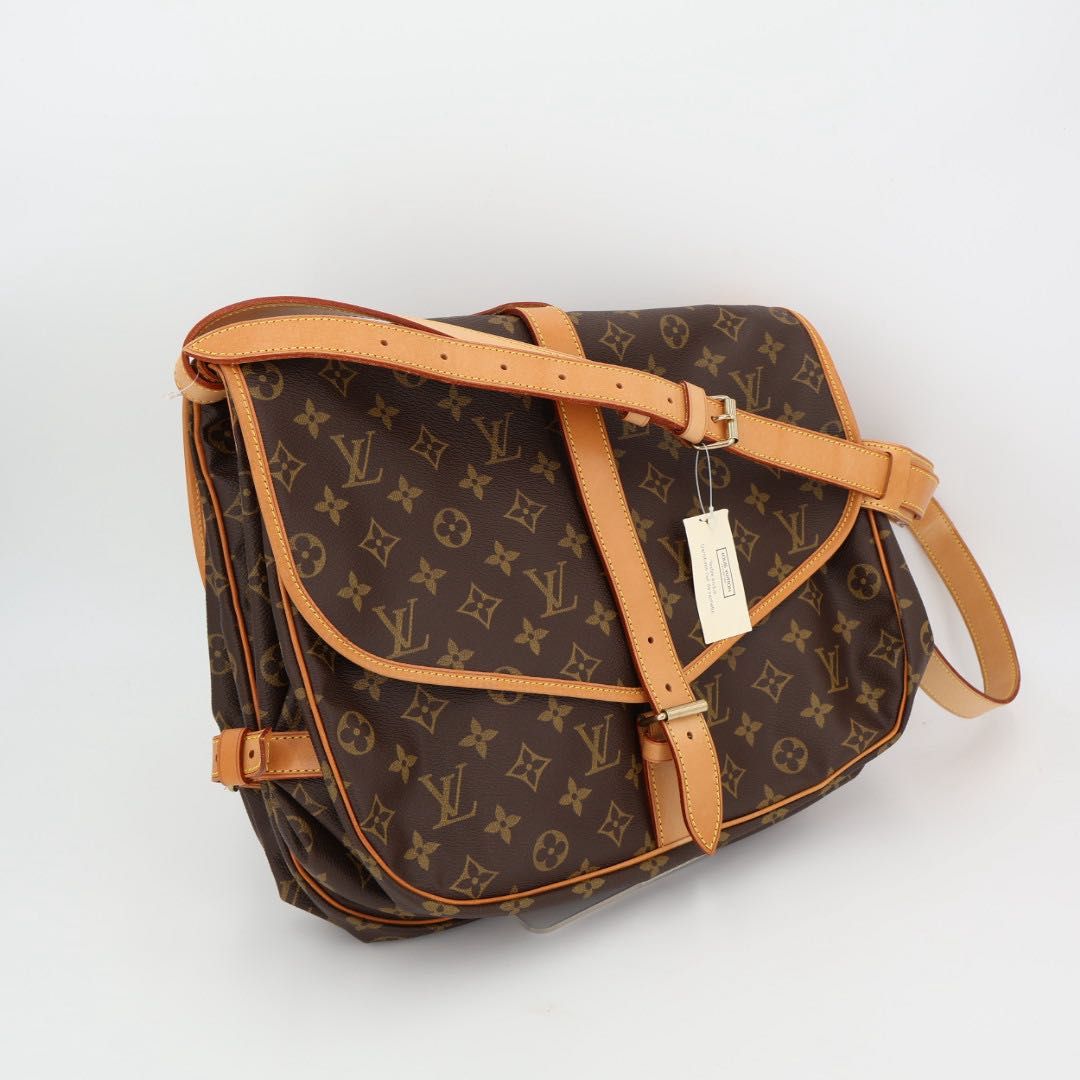 ルイヴィトン LOUIS VUITTON モノグラム ソミュール35 斜め掛け