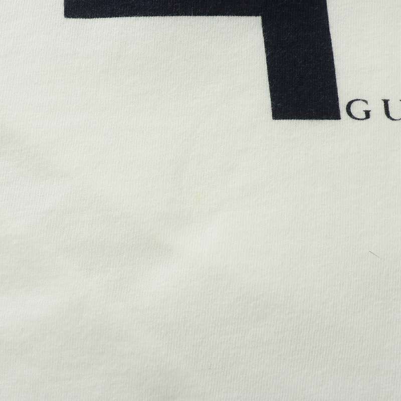 グッチ イタリア製 良品 GG柄 総柄 クルーネック カットソー ブラック GUCCI グッチ 18SS 441685-X3A80 ロゴ プリント クルーネック T