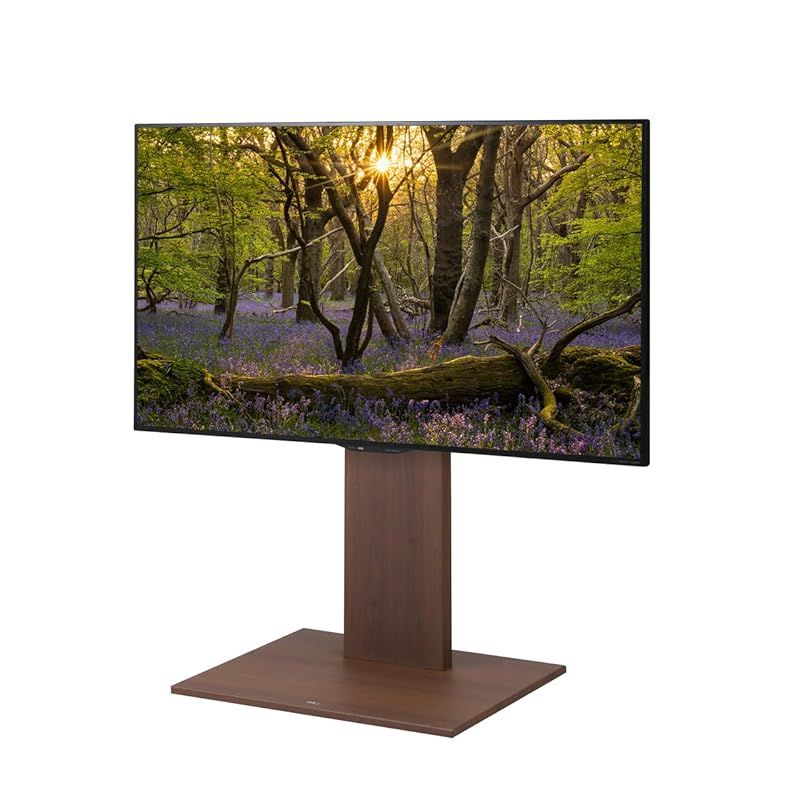 WALL テレビスタンド テレビ台 壁寄せテレビスタンド WALLウォール V2 2020モデル キャスター ロータイプ 32～60V対応 オールウォールナット EQUALS イコールズ 0