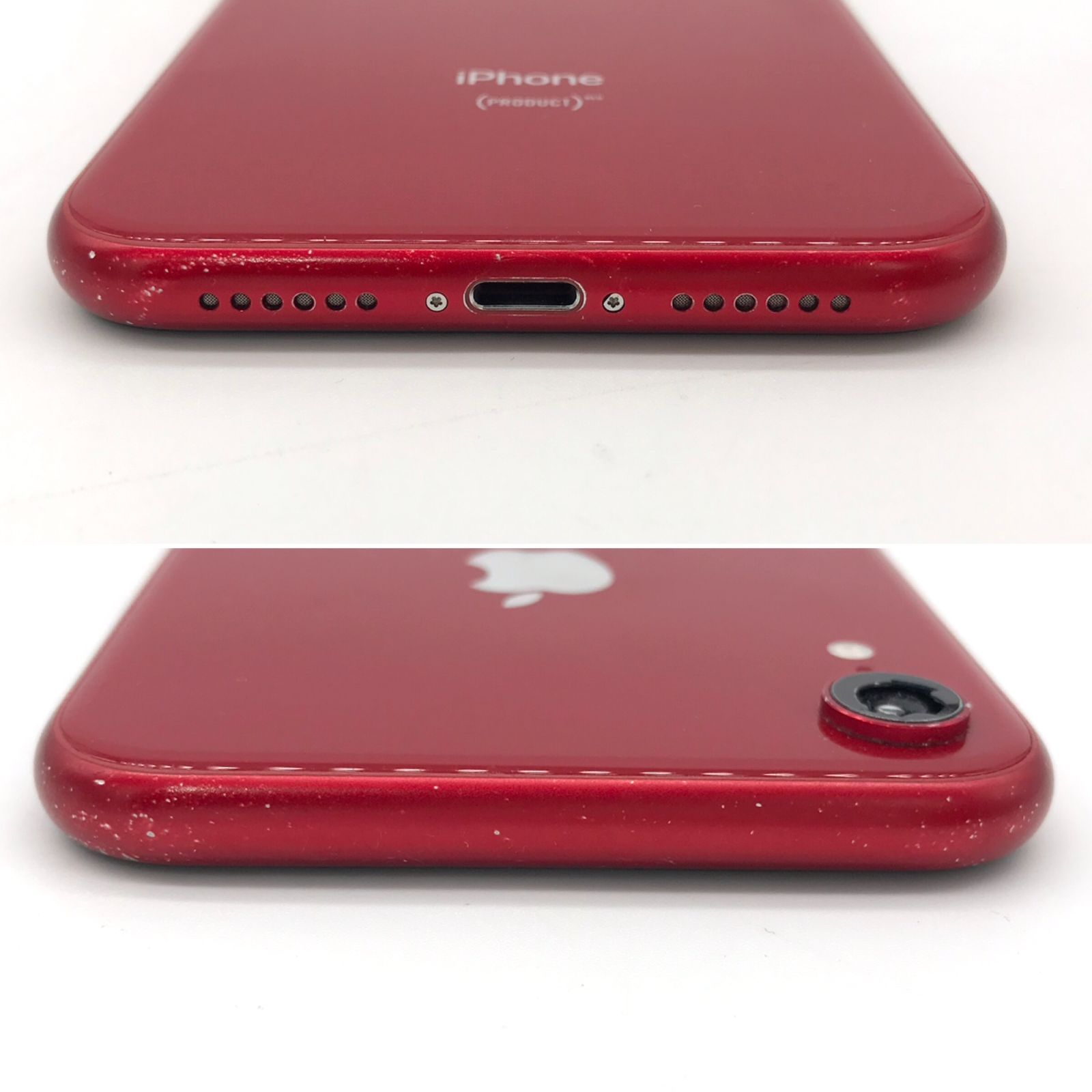Apple - アップル iphoneXr  b レッド 64GB simロック解除済　ジャンク Apple - アップル iphoneXr b レッド 64GB simロック解除済