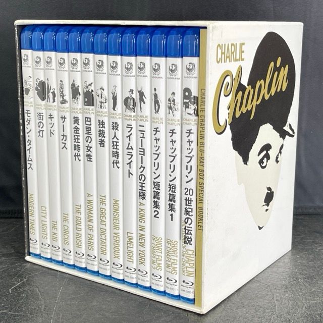 チャーリー チャップリン Blu-rayBOX モダン・タイムズ 街の灯 キッド サーカス など CHARLIE CHAPLIN ブルーレイ  ボックス【中古】/59450