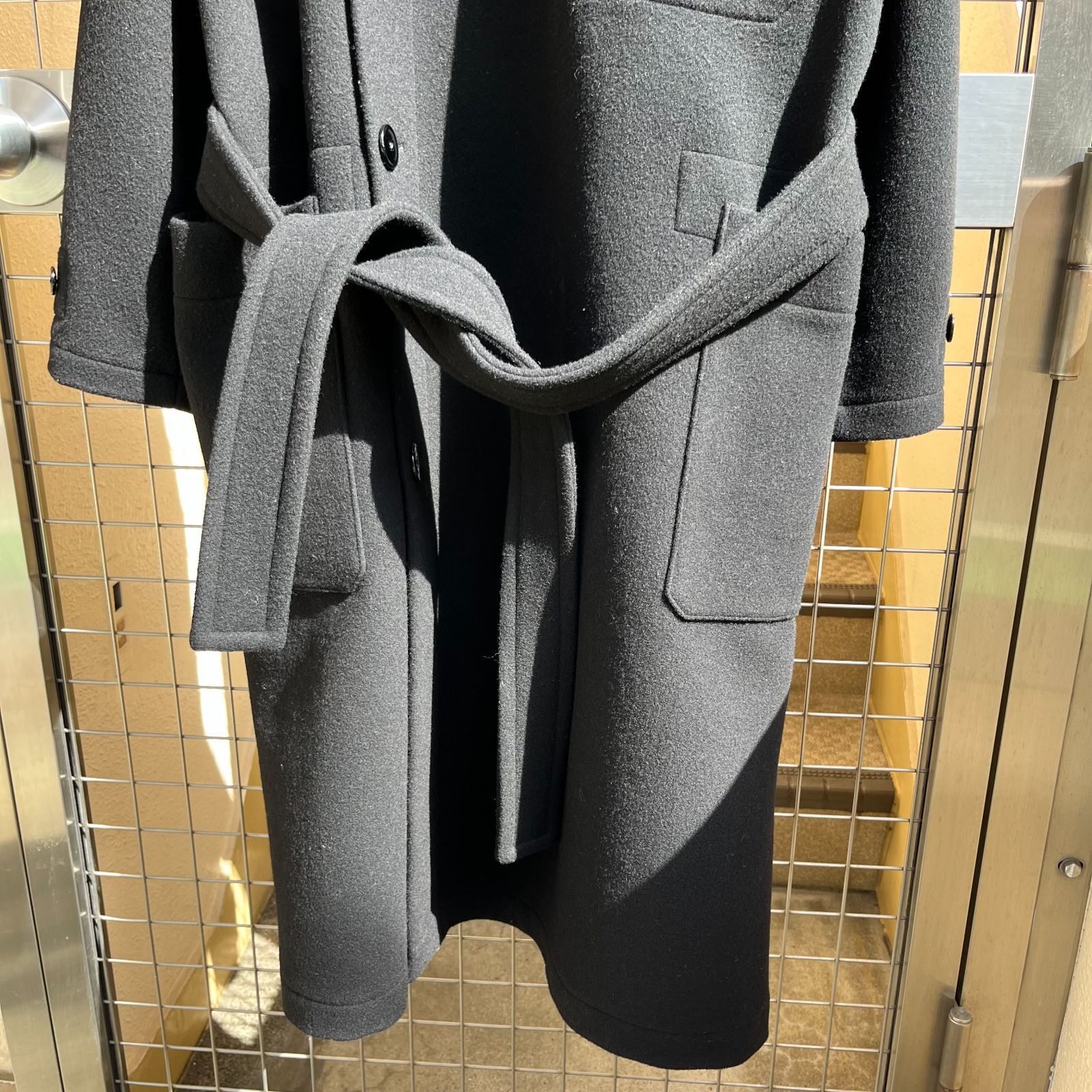 Lemaire wrap coat AW23 ルメール カーキ コート LEMAIRE - 【再販売通知受付可能】Wrap Coat | ACRMTSM ONLINE STORE