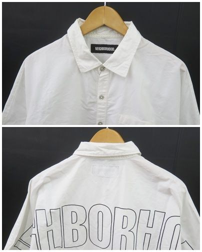 NEIGHBORHOOD ネイバーフッド 221AQNH-SHM02 22SS BIG LOGO/C-SHIRT.SS