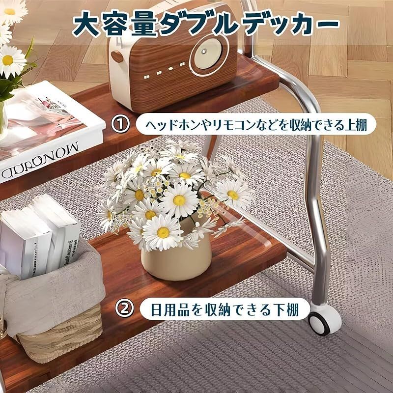 二層収納棚板付き