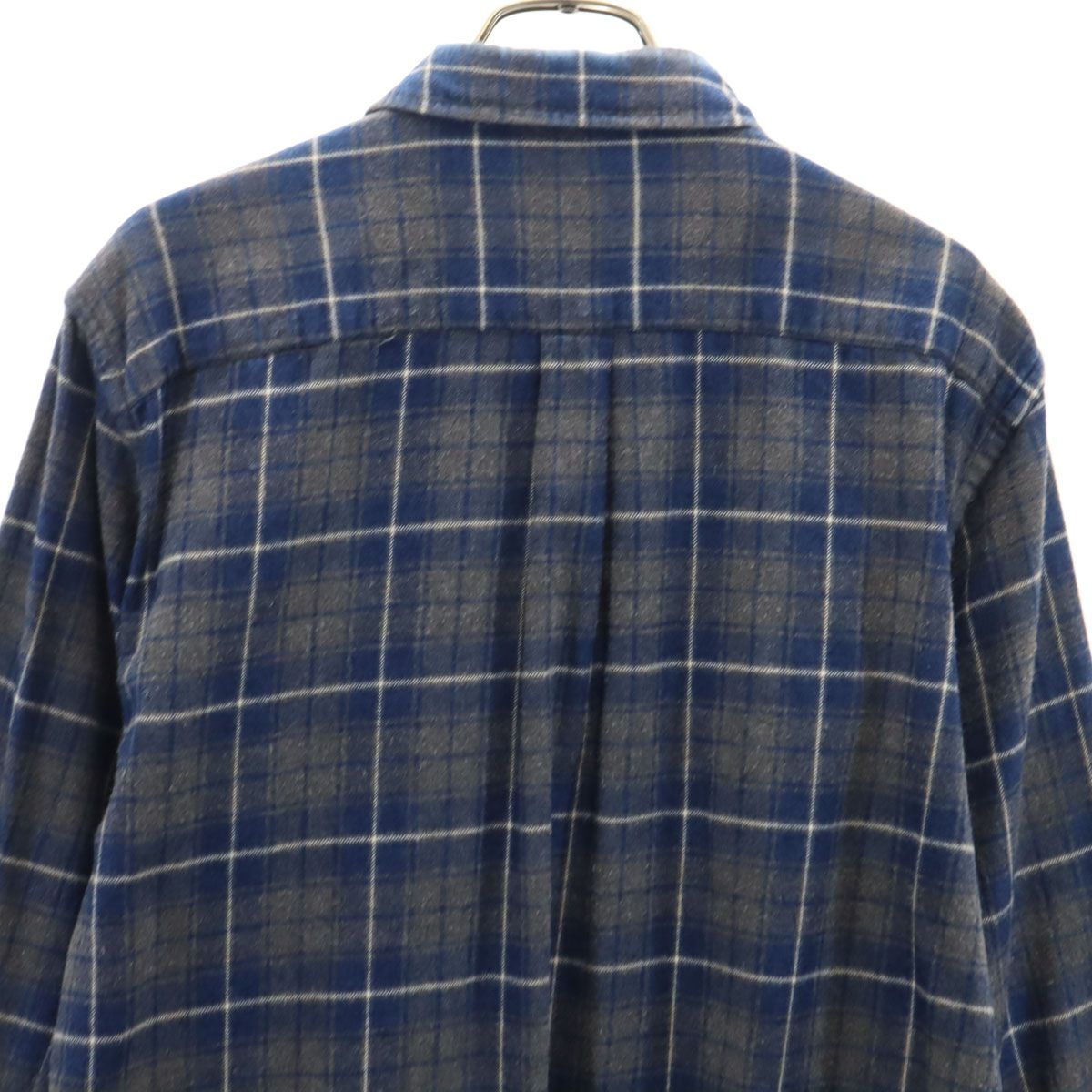 STUSSY ステューシー 日本製 チェック柄 長袖 ネルシャツ L