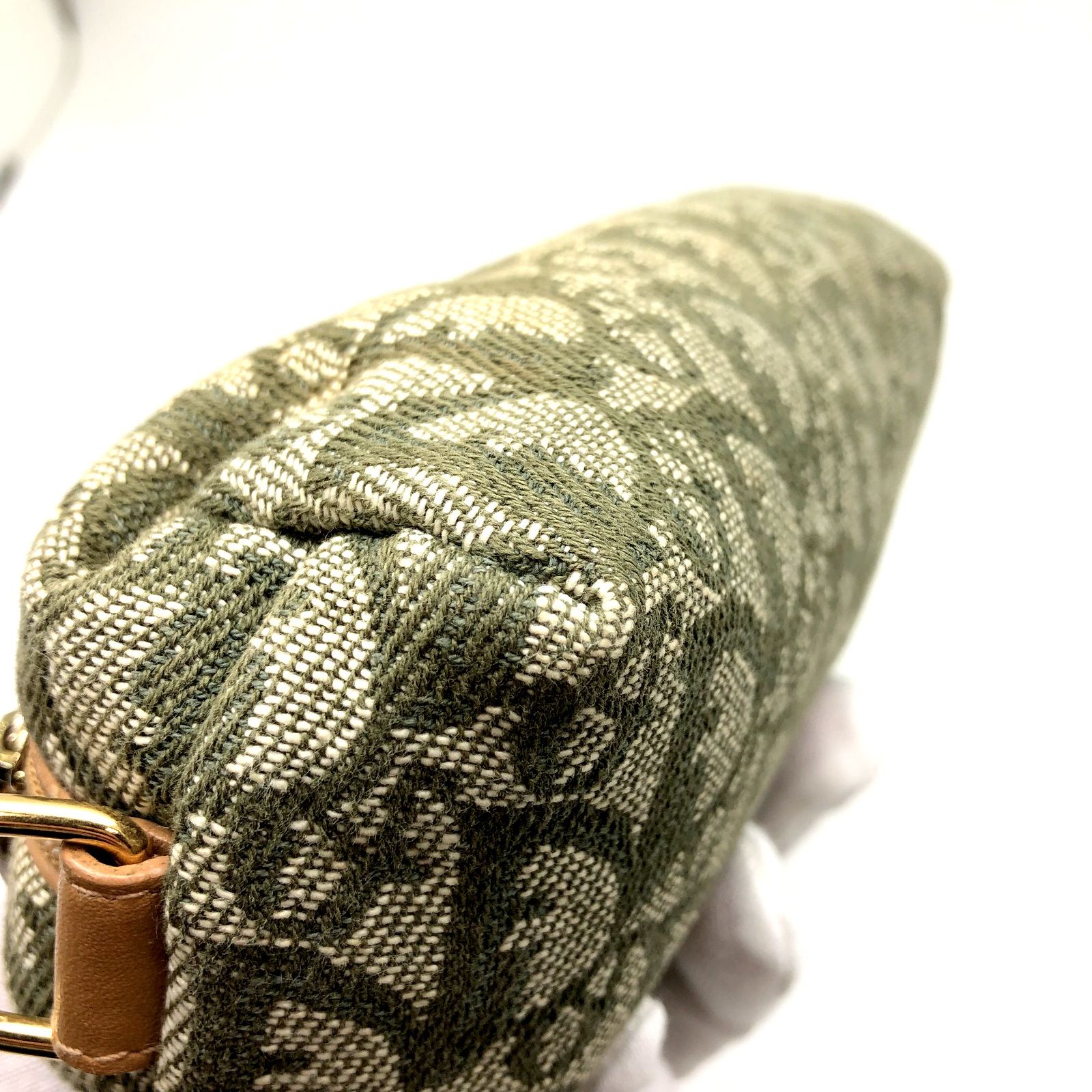 Christian Dior ポーチ トロッター キャンバス - メルカリ