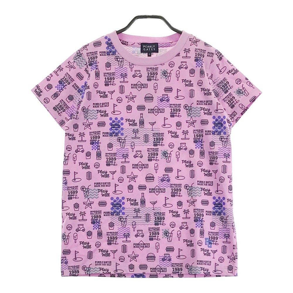 パーリーゲイツ PEARLYGATES モックネック ハーフジップ サイズ0