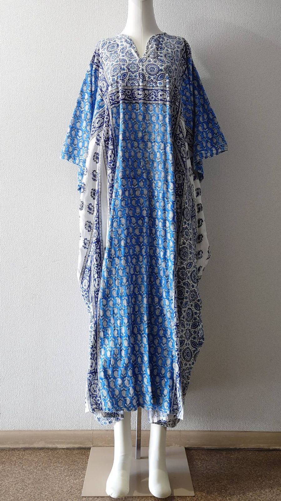 60-70’s Special Vintage Indian Cotton Dress Paisley”