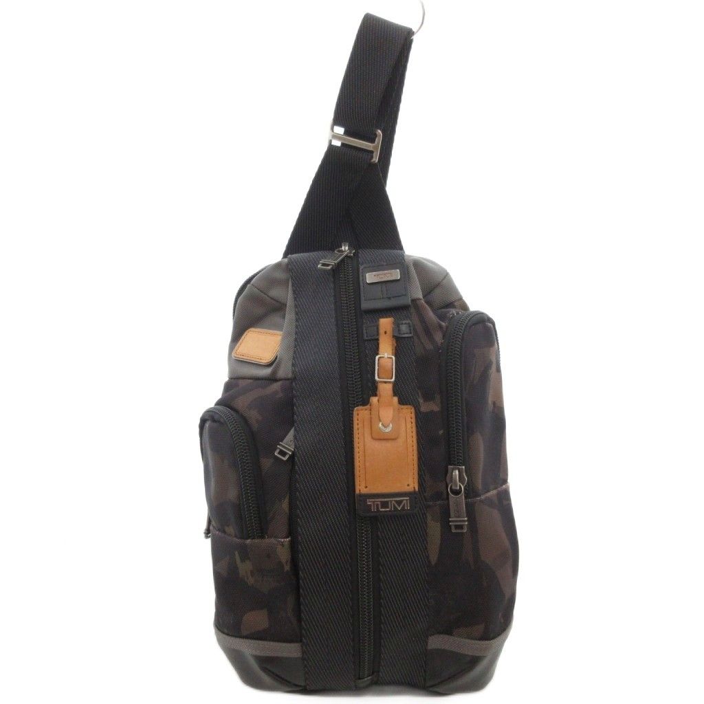 トゥミ TUMI ALPHA BRAVO ショルダーバッグ 黒/カモフラ柄 トゥミ TUMI ALPHA BRAVO ショルダーバッグ 黒/カモフラ柄
