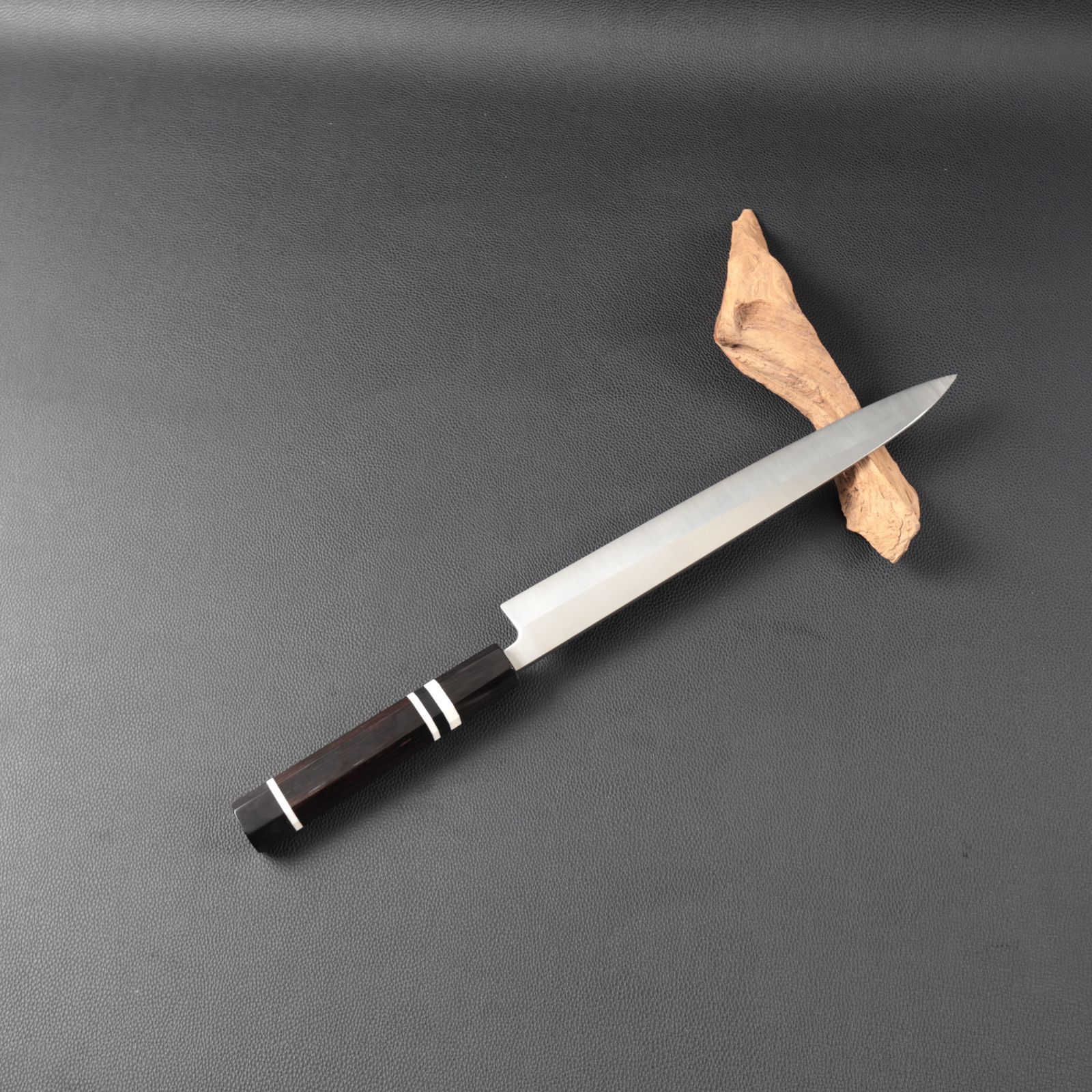 左利き刺身包丁 左利き柳刃包丁 9寸 刃渡り270mm 普通表面仕上げ 本刃付け 八角柄 時選択