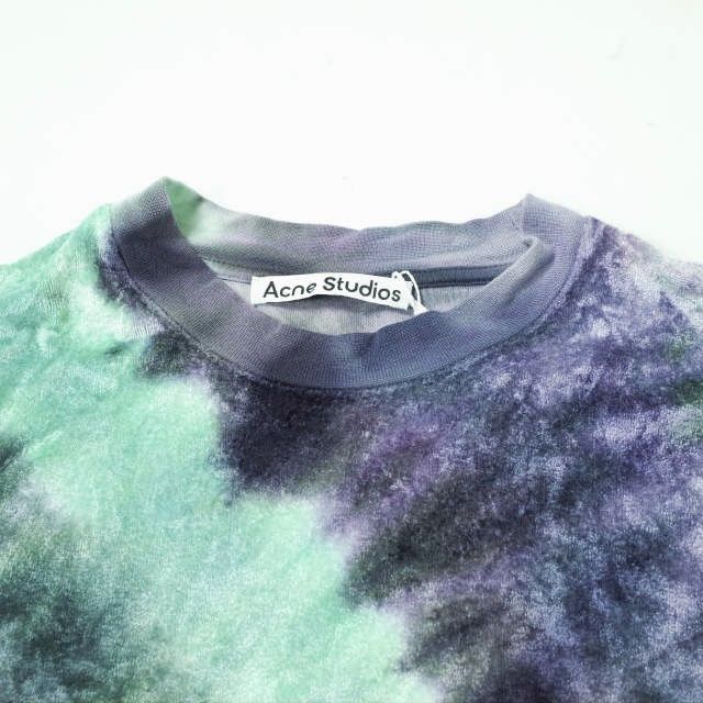 Acne Studios アクネストゥディオズ 21AW Tie Dye L/S T-Shirt ベロア