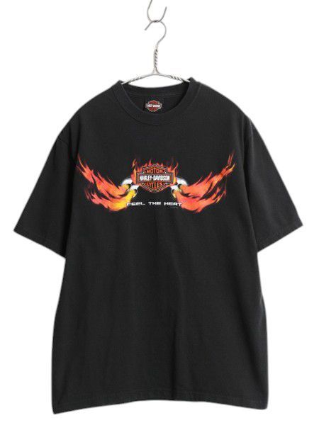 【希少USA製00s】ハーレーダビットソン 両面プリントTシャツ メンズ2XL レア○00s《ハーレーダビッドソン》両面プリントTシャツ&frasl;メンズ2XL