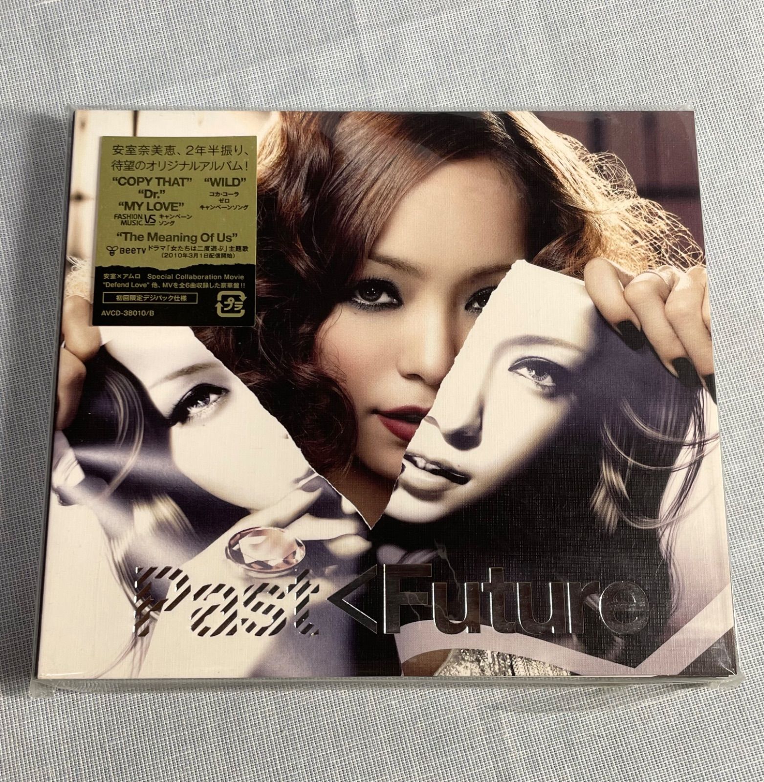 未開封 安室奈美恵 CD DVD付 初回限定デジパック仕様 Past＜Future 
