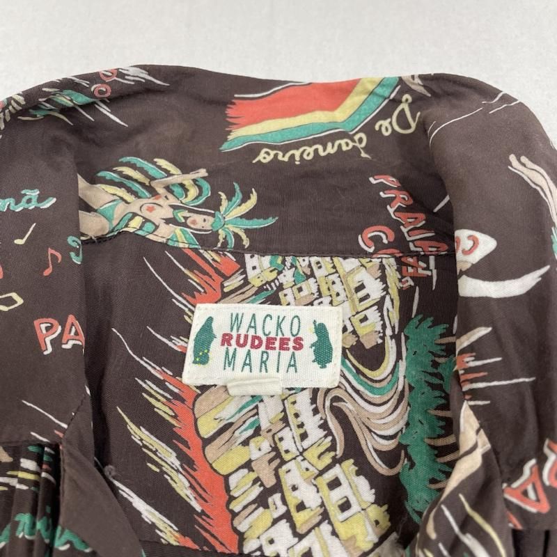 ワコマリア シャツ　半袖　M GUILTY PARTIES レーヨンシャツ WACKO MARIA ワコマリア シャツ、ブラウス 半袖 14ss THE GUILTY