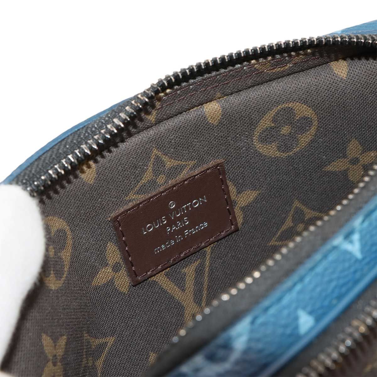 美品 ルイ ヴィトン LOUIS VUITTON モノグラム トーン ナノ アルファ 